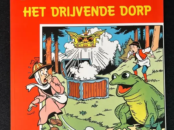 Suske en Wiske - Het drijvende dorp (1e druk, 1979)