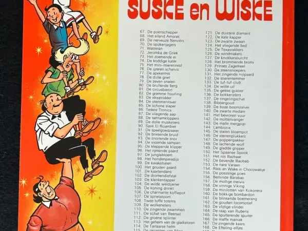 Belgisch & Vandersteen Suske en Wiske - Het drijvende dorp (1e druk, 1979)