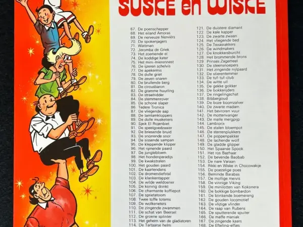 Belgisch & Vandersteen Suske en Wiske - Het statige standbeeld (1e druk, 1979)