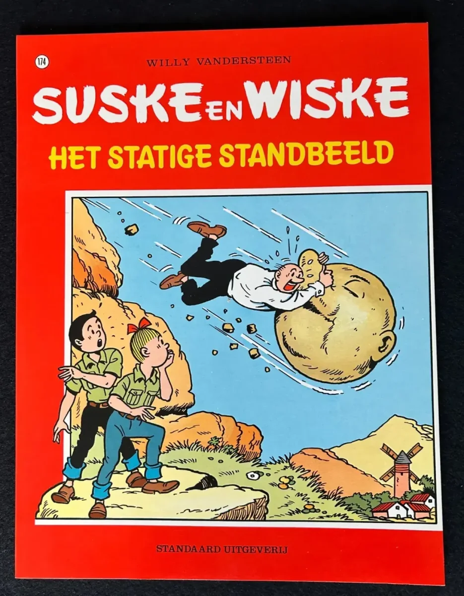 Suske en Wiske - Het statige standbeeld (1e druk, 1979)