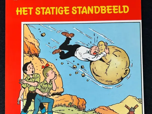 Suske en Wiske - Het statige standbeeld (1e druk, 1979)