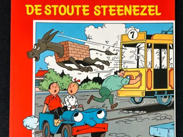 Suske en Wiske - De stoute steenezel (1e druk, 1980)