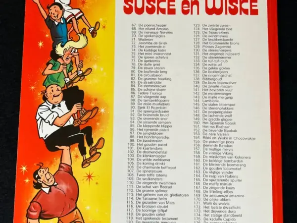 Belgisch & Vandersteen Suske en Wiske - De stoute steenezel (1e druk, 1980)
