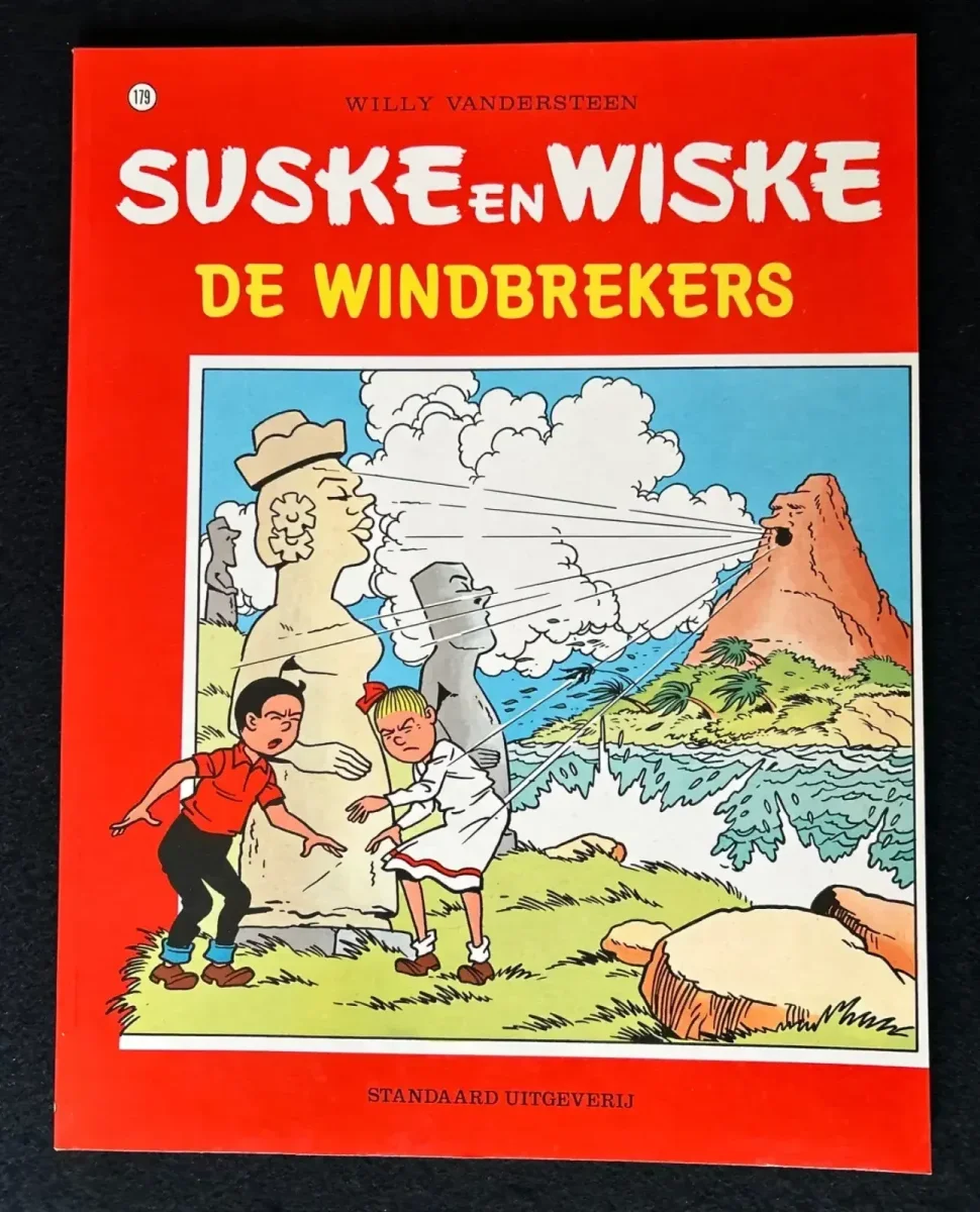 Suske en Wiske - De windbrekers (1e druk, 1980)
