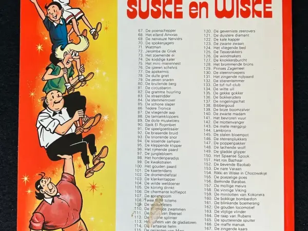 Belgisch & Vandersteen Suske en Wiske - De olijke olifant (1e druk, 1978)