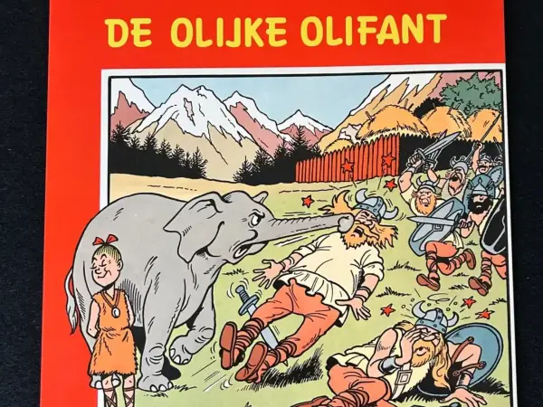 Suske en Wiske - De olijke olifant (1e druk, 1978)