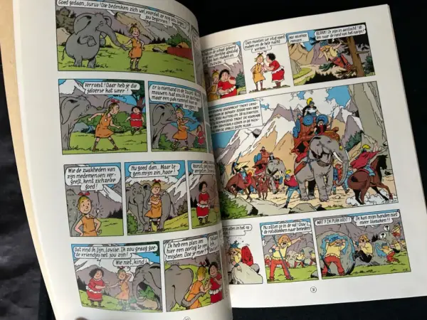 Belgisch & Vandersteen Suske en Wiske - De olijke olifant (1e druk, 1978)