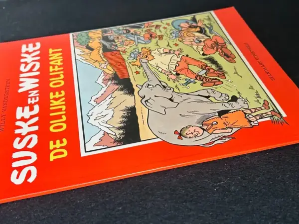 Belgisch & Vandersteen Suske en Wiske - De olijke olifant (1e druk, 1978)