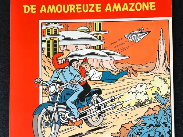 Suske en Wiske - De amoureuze amazone (1e druk, 1978)