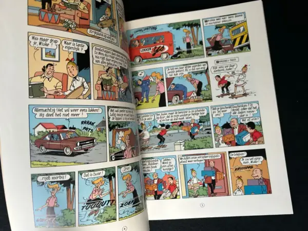 Belgisch & Vandersteen Suske en Wiske - De amoureuze amazone (1e druk, 1978)