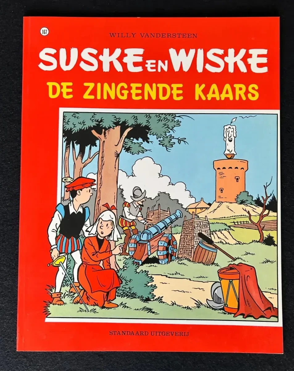 Suske en Wiske - De zingende kaars (1e druk, 1978)
