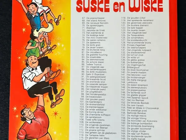 Belgisch & Vandersteen Suske en Wiske - De zingende kaars (1e druk, 1978)