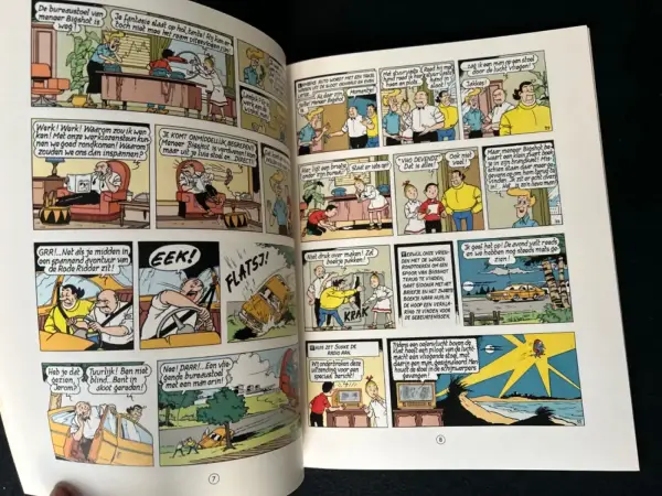 Belgisch & Vandersteen Suske en Wiske - De maffe maniak (1e druk, 1977)