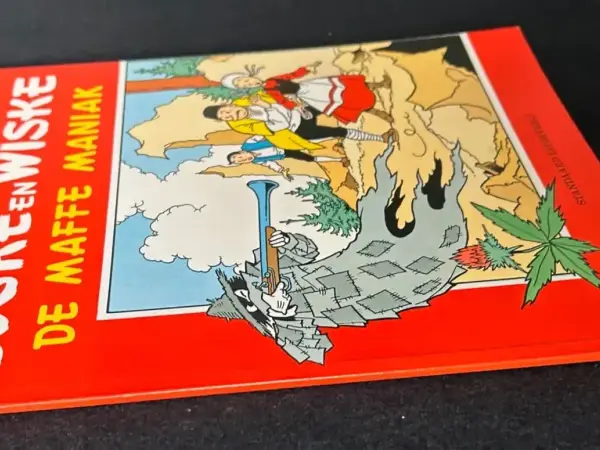 Belgisch & Vandersteen Suske en Wiske - De maffe maniak (1e druk, 1977)