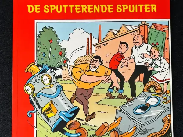 Suske en Wiske - De sputterende spuiter (1e druk, 1977)
