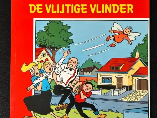Suske en Wiske - De vlijtige vlinder (1e druk, 1977)