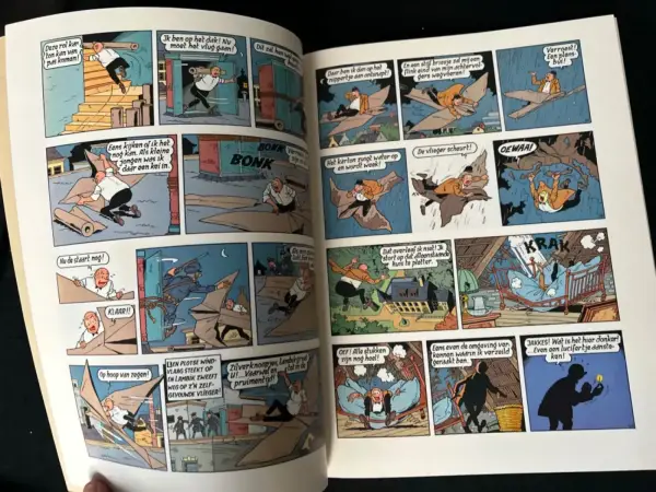 Belgisch & Vandersteen Suske en Wiske - De blinkende boemerang (1e druk, 1976)