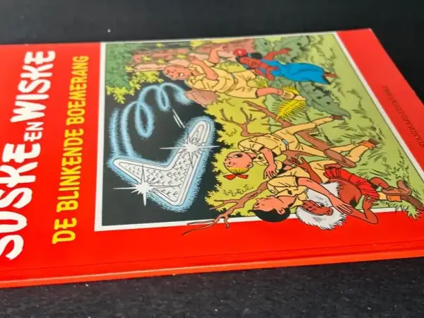 Belgisch & Vandersteen Suske en Wiske - De blinkende boemerang (1e druk, 1976)