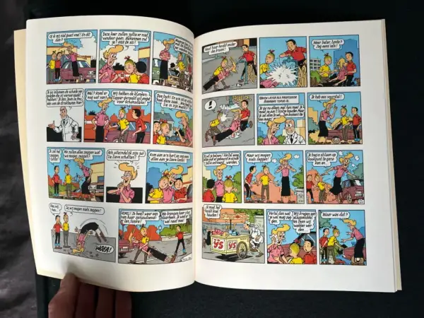 Belgisch & Vandersteen Suske en Wiske - De bokkige bombardon (1e druk, 1976)