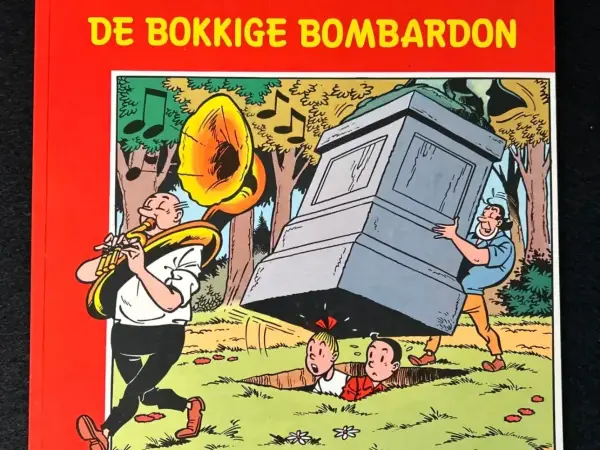 Suske en Wiske - De bokkige bombardon (1e druk, 1976)
