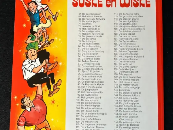 Belgisch & Vandersteen Suske en Wiske -  De minilotten van Kokonera (1e druk, 1976)