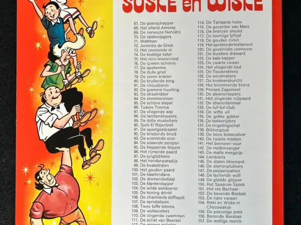 Belgisch & Vandersteen Suske en Wiske - De mollige meivis (1e druk, 1975)