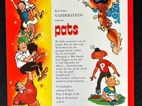 Belgisch & Vandersteen Suske en Wiske - De poezelige poes (1e druk, 1975)