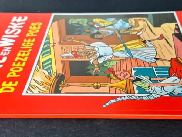 Belgisch & Vandersteen Suske en Wiske - De poezelige poes (1e druk, 1975)