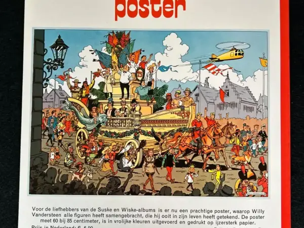 Belgisch & Vandersteen Suske en Wiske - Rikki en Wiske in Chocowakije (1e druk, 1975)