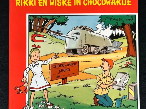 Suske en Wiske - Rikki en Wiske in Chocowakije (1e druk, 1975)