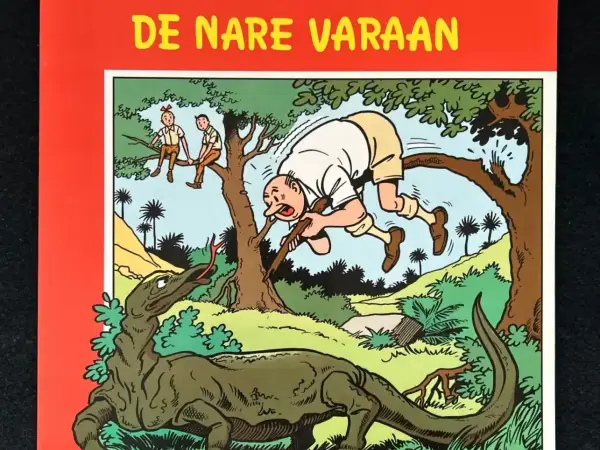 Suske en Wiske - De nare varaan (1e druk, 1975)