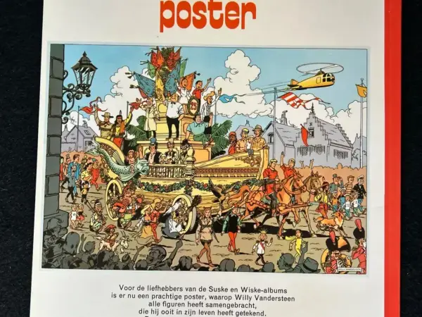 Belgisch & Vandersteen Suske en Wiske - De nare varaan (1e druk, 1975)