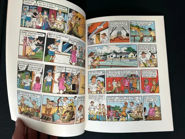 Belgisch & Vandersteen Suske en Wiske - De nare varaan (1e druk, 1975)