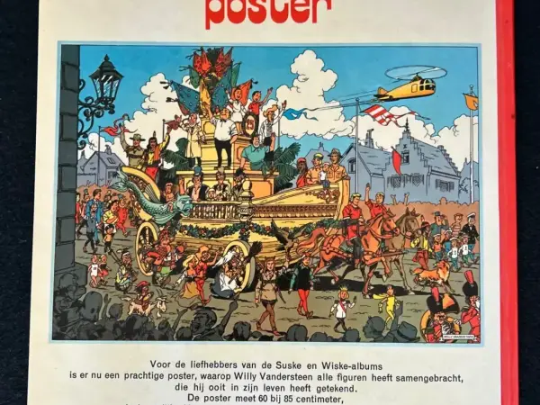 Belgisch & Vandersteen Suske en Wiske - Het ros Bazhaar (1e druk, 1974)