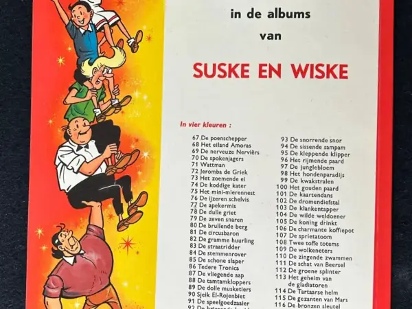 Belgisch & Vandersteen Suske en Wiske - De groene splinter (1971)