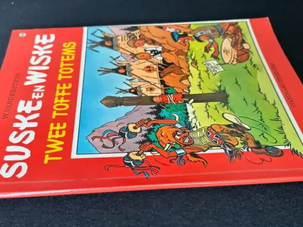 Belgisch & Vandersteen Suske en Wiske - Twee toffe totems (Herdruk, 1971)