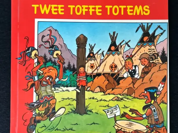 Suske en Wiske - Twee toffe totems (Herdruk, 1971)