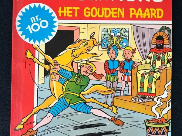 Suske en Wiske - Het gouden paard (1e druk, 1969)