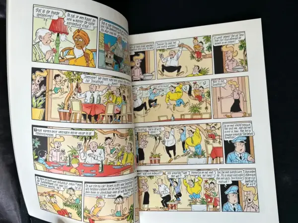 Belgisch & Vandersteen Suske en Wiske - De junglebloem (Herdruk, 1971)