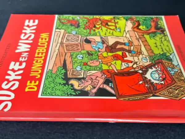 Belgisch & Vandersteen Suske en Wiske - De junglebloem (Herdruk, 1971)