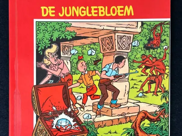 Suske en Wiske - De junglebloem (Herdruk, 1971)