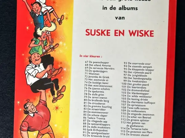 Belgisch & Vandersteen Suske en Wiske - Tedere Tronica (Herdruk, 1971)