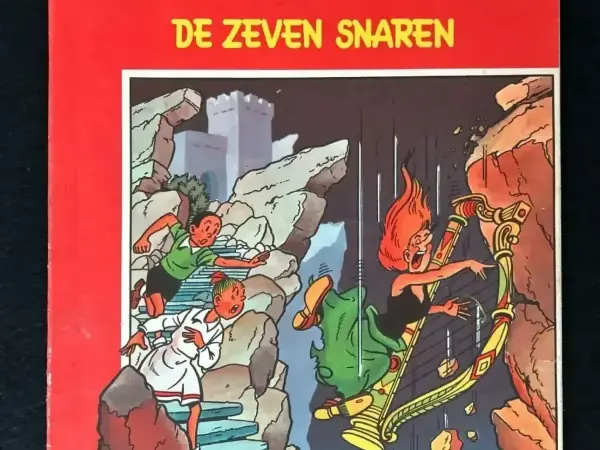 Suske en Wiske - De zeven snaren (1e druk, 1968)