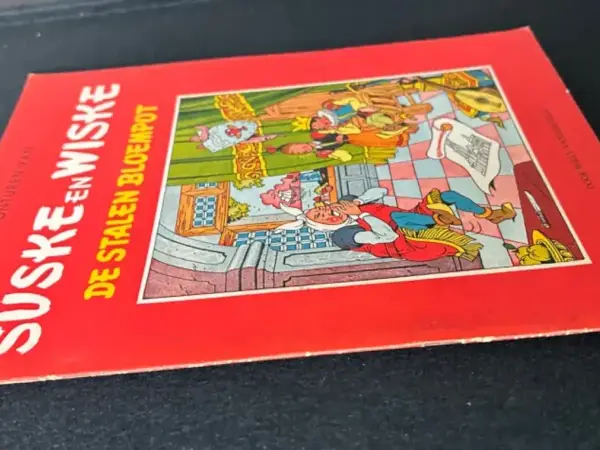 Belgisch & Vandersteen Suske en Wiske - De stalen bloempot (Herdruk, 1961)