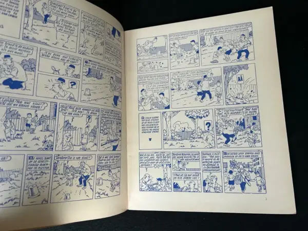 Belgisch & Vandersteen Suske en Wiske - De stalen bloempot (Herdruk, 1961)