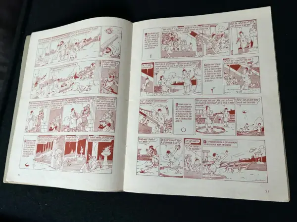 Belgisch & Vandersteen Suske en Wiske - De mottenvanger (Herdruk, 1963)