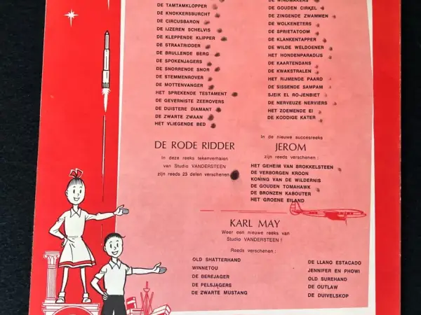 Belgisch & Vandersteen Suske en Wiske - De schone slaper (1e druk, 1965)