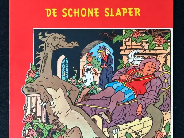 Suske en Wiske - De schone slaper (1e druk, 1965)