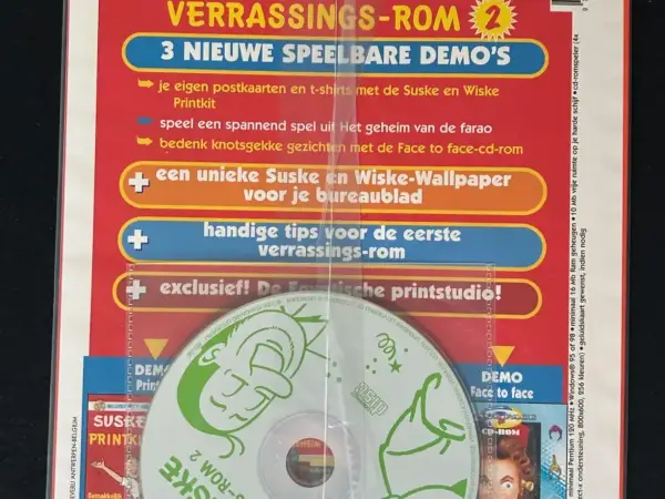 Belgisch & Vandersteen Suske en Wiske - Jeanne Panne + CD-ROM (1e druk, 2000)