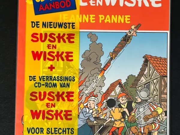 Suske en Wiske - Jeanne Panne + CD-ROM (1e druk, 2000)